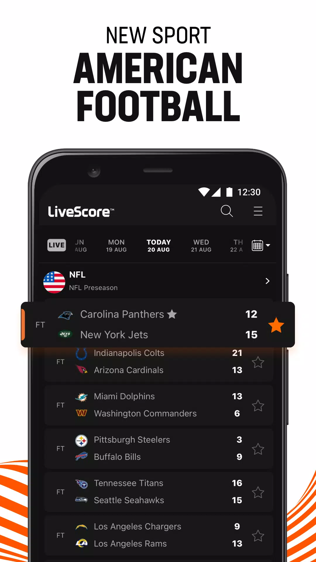 LiveScore: Live Sports Scores应用截图第3张