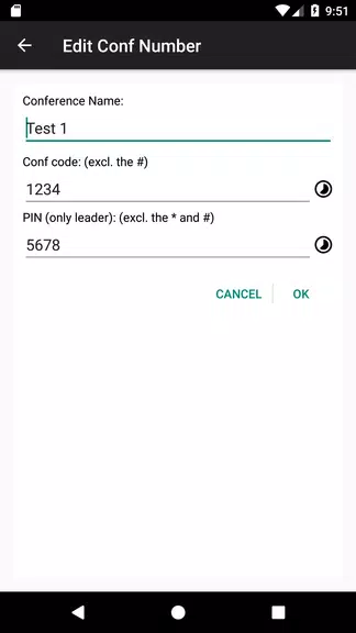 Conference Caller應用截圖第2張