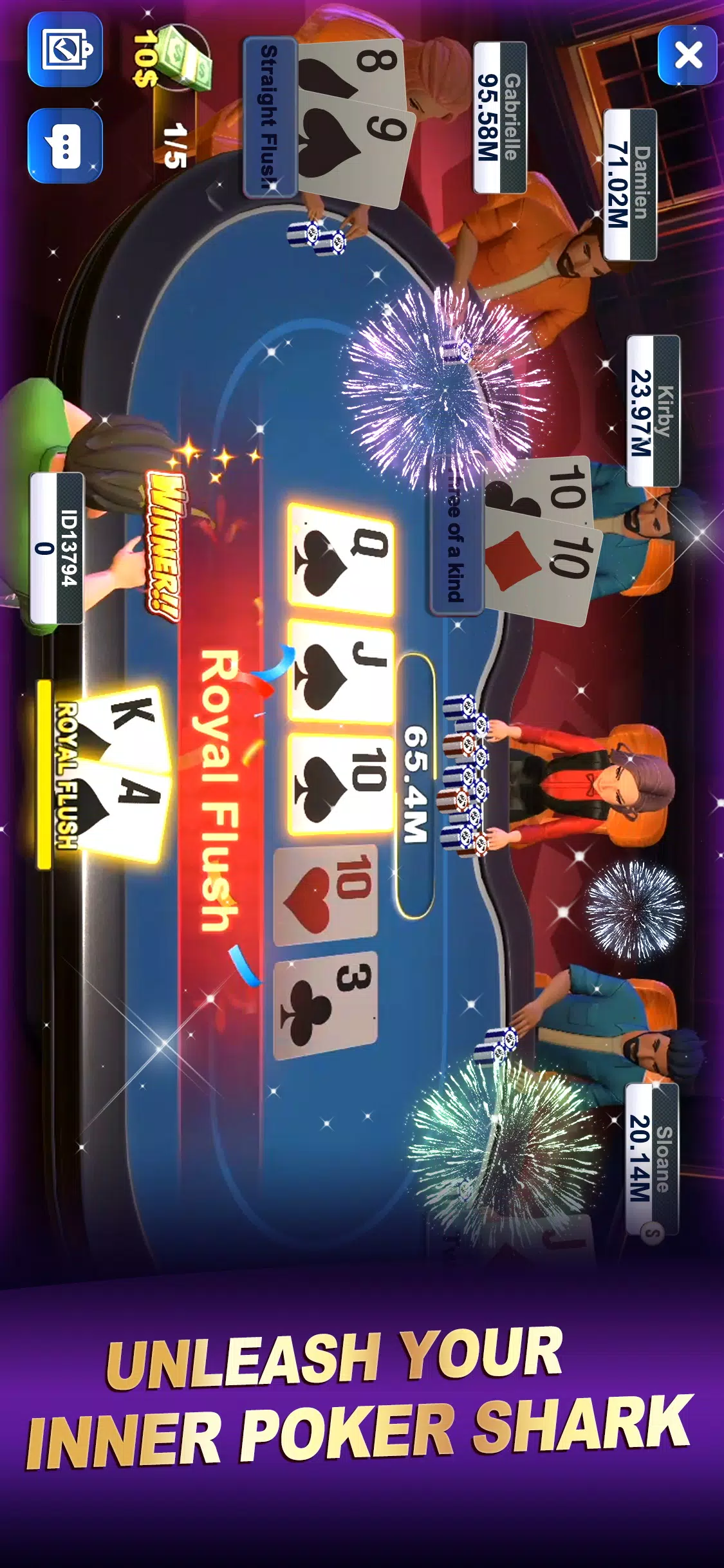 Poker World-Hold’em Frenzy Скриншот 2