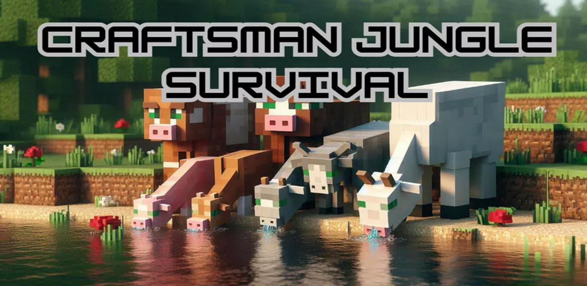 Craftsman Jungle Survival Captura de pantalla 3