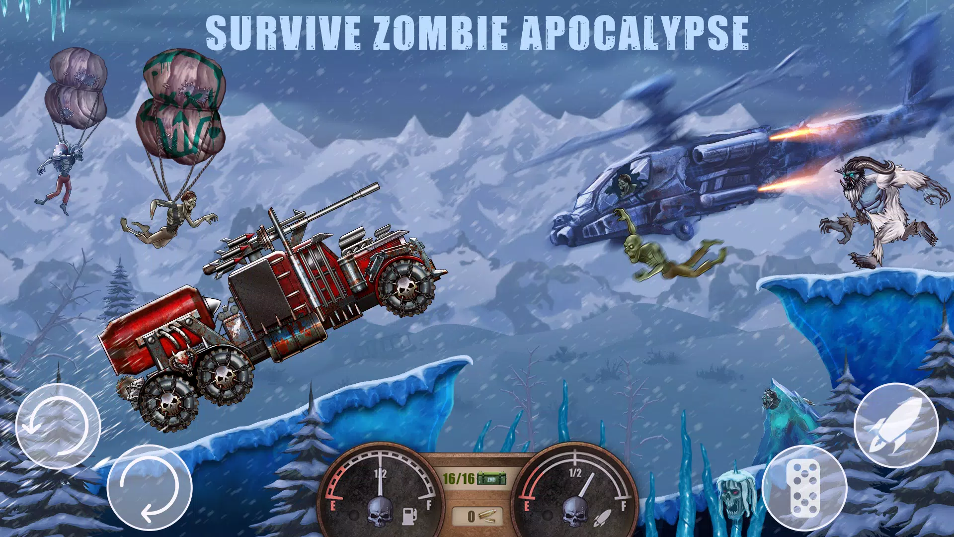 Zombie Hill Racing應用截圖第2張