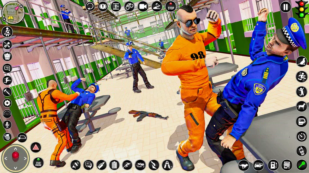 US Police Prison Escape Games スクリーンショット 3