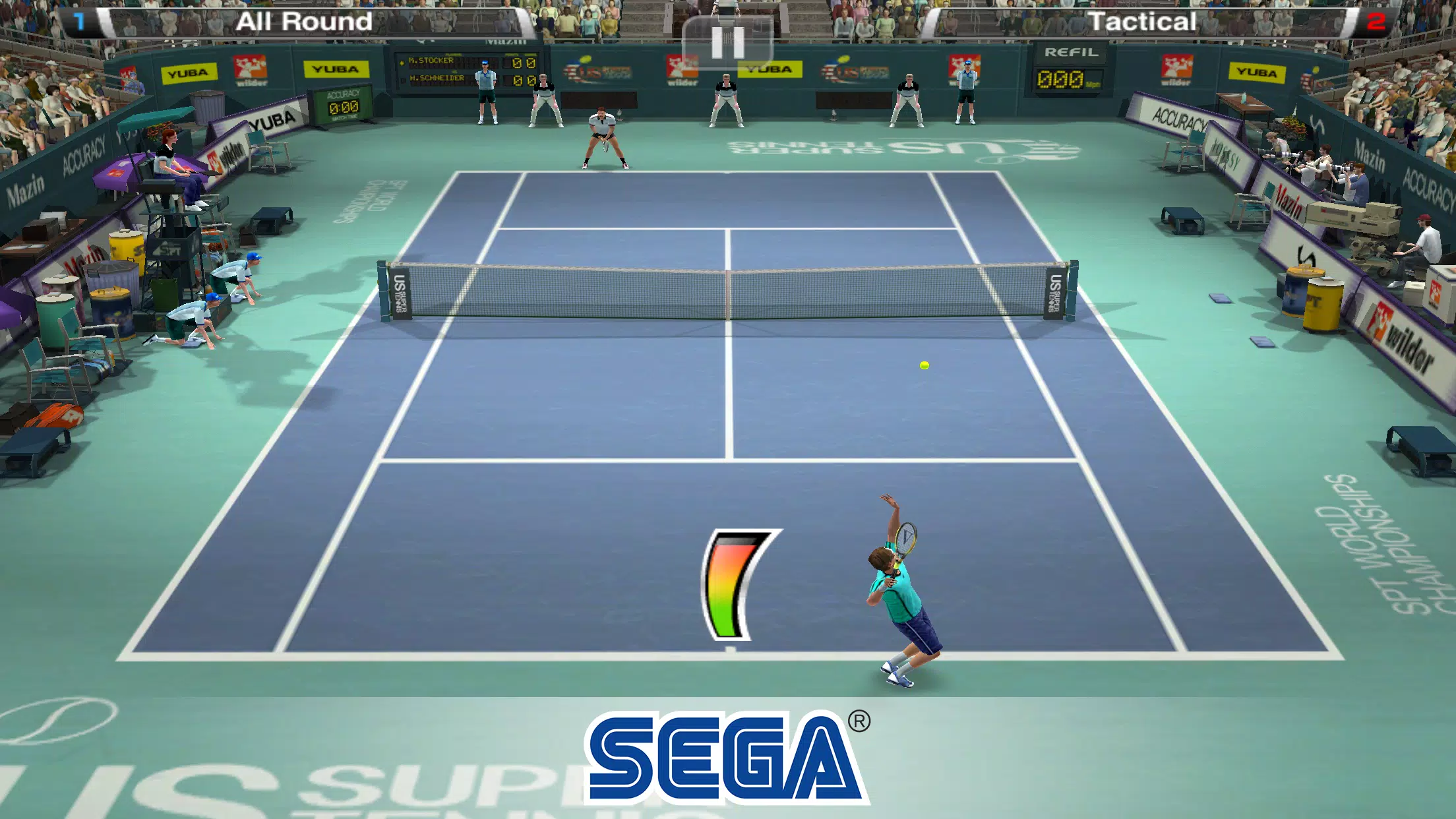 Virtua Tennis Challenge应用截图第2张