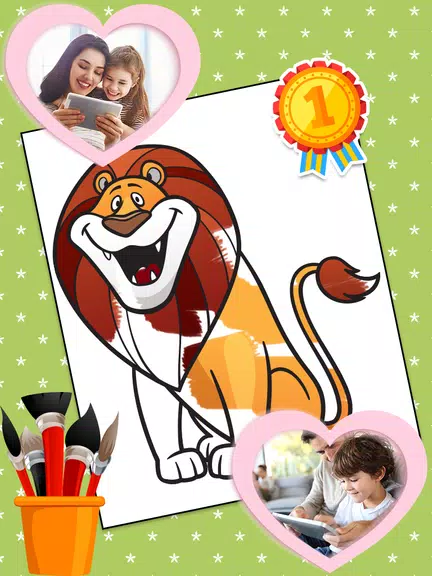 Coloring Games: Color Animals应用截图第3张