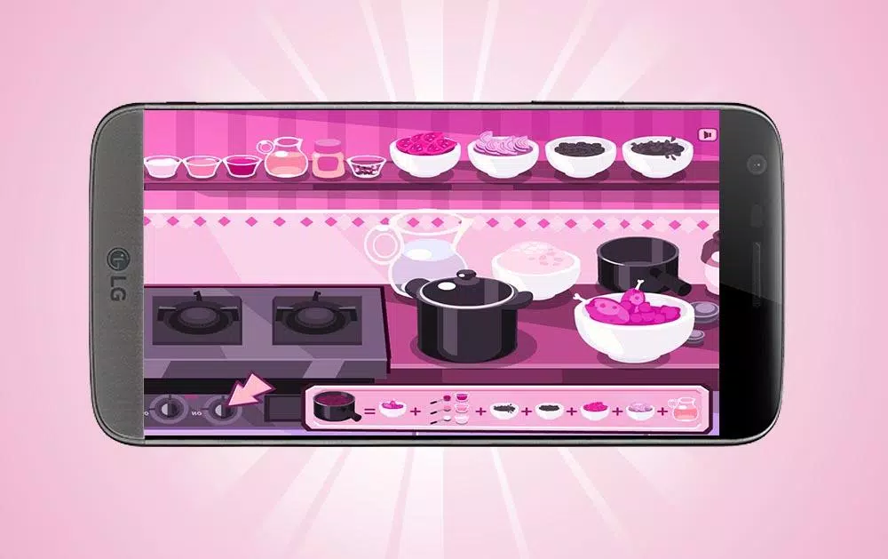 jeux de patisserie pour fille Скриншот 1