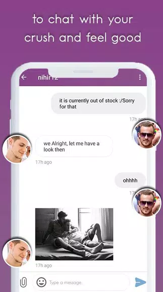 Gay Dating, Chat and Meet 스크린샷 1