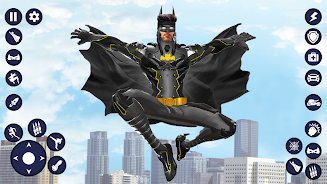 Flying Bat Robot Car Transform Capture d’écran 2
