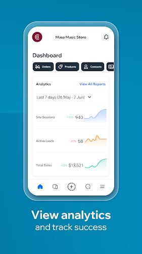 Wix Owner - Criar site já! Captura de tela 4