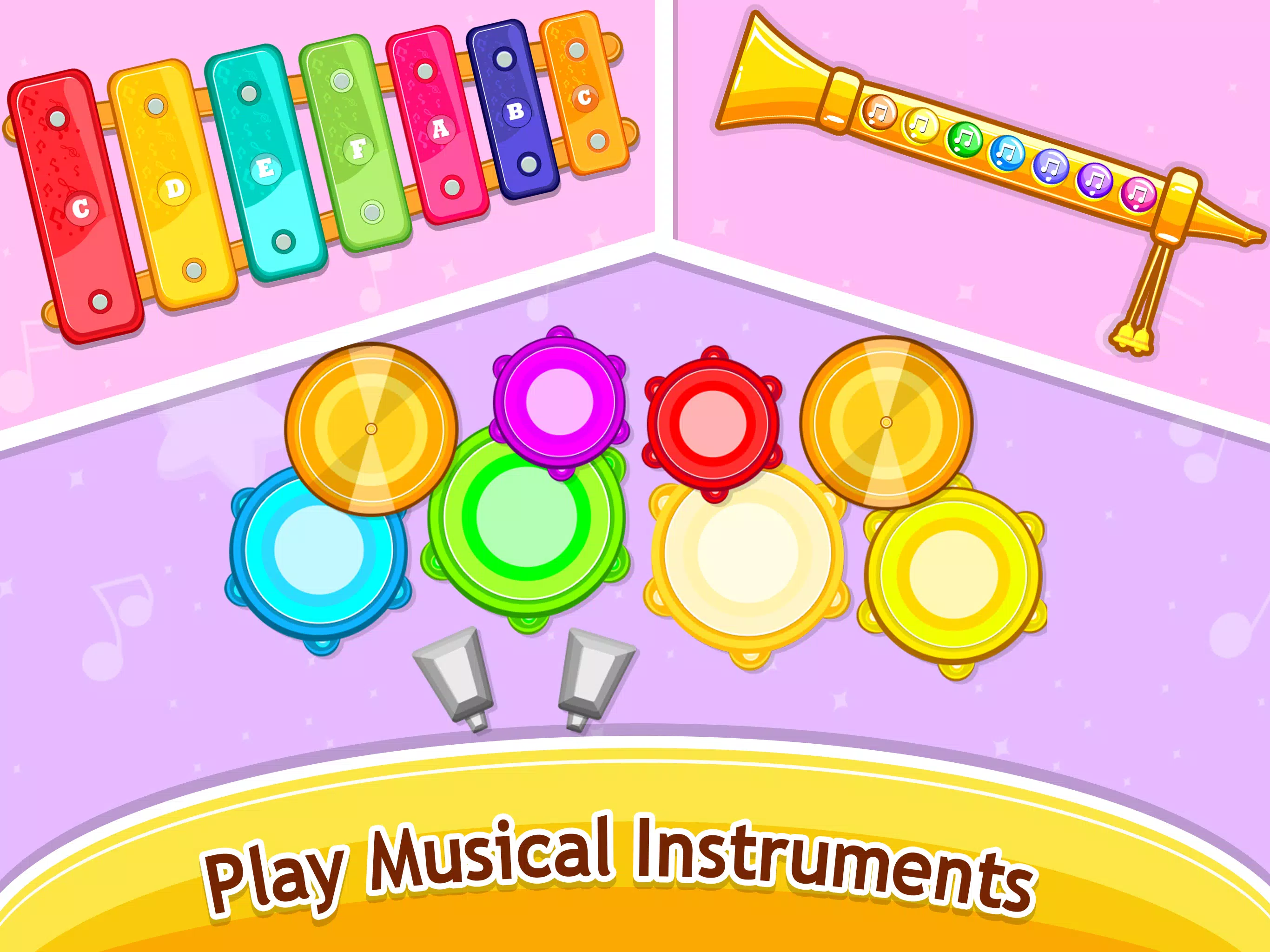 Kids Music piano - games Capture d’écran 2