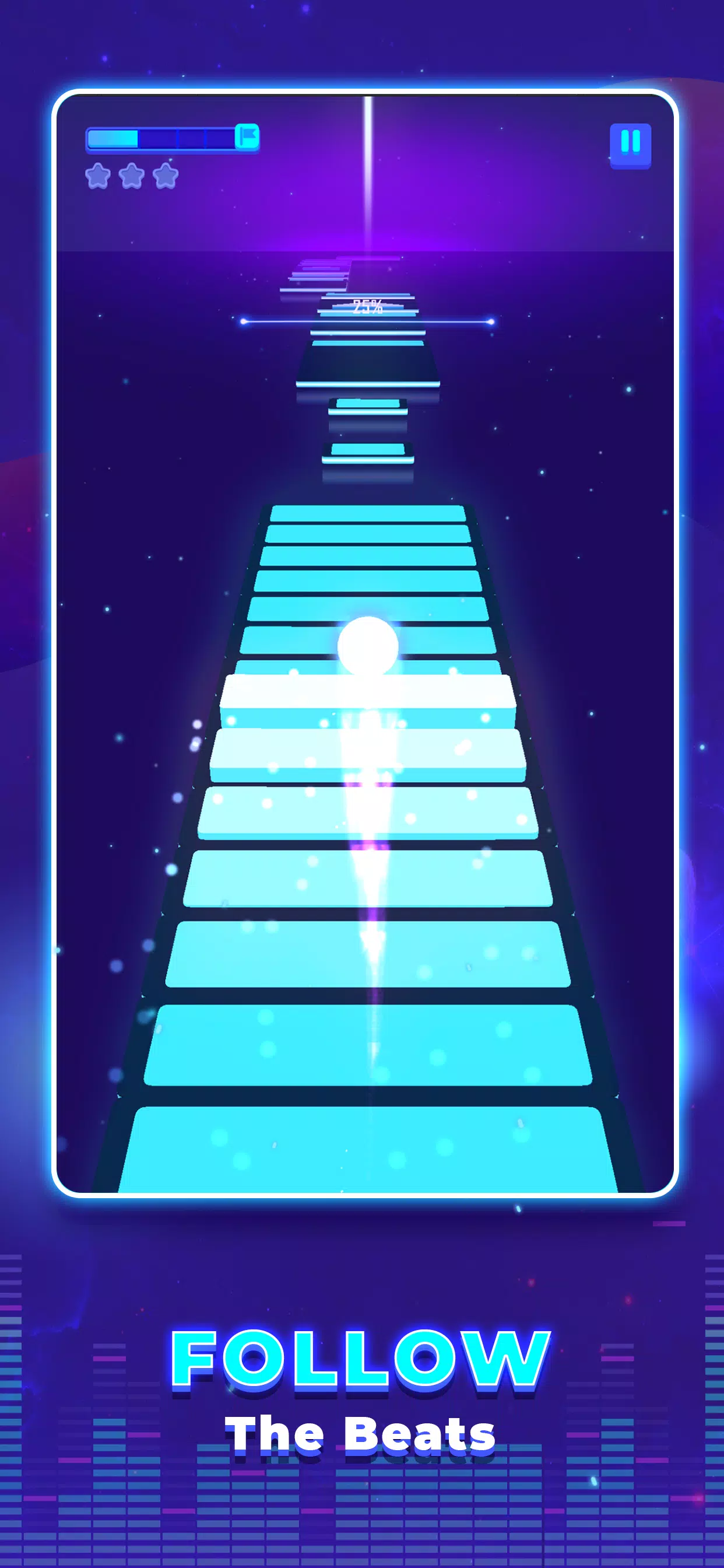 Jump Ball: Tiles and Beats應用截圖第3張