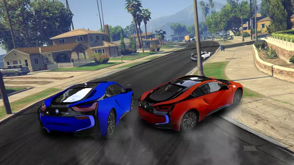 Driver BMW I8 Night City Racer स्क्रीनशॉट 2