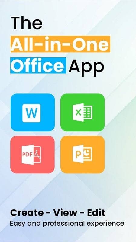 Docx Reader - PDF, XLSX, PPTX應用截圖第1張