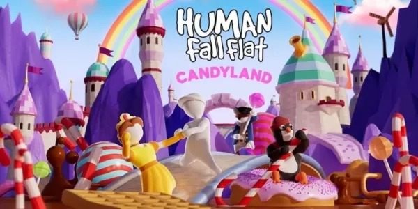 Human Fall Flat Mobile Unveils Candyland Level