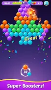 Bubble Shooter Gem Puzzle Pop Captura de tela 2