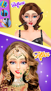 Stylist Wedding Makeup Games Captura de pantalla 2