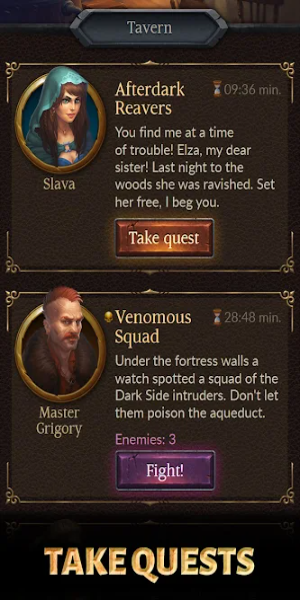 Age of Revenge: Turn Based RPG Screenshot 4