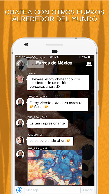 Furry Amino en Español Captura de tela 2