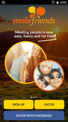 Mobifriends: Date, meet people 스크린샷 1