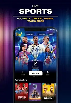 Sony LIV: Sports & Entmt Capture d'écran 4