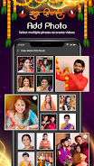 Diwali Video Maker 2023 Скриншот 2