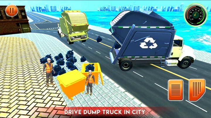 City Garbage Truck Driving Sim應用截圖第3張