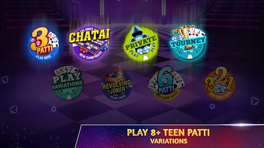 Teen Patti Octro 3 Patti Rummy Capture d'écran 1