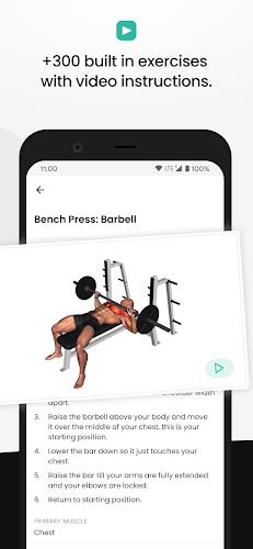 FitHero - Gym Workout Tracker 스크린샷 4