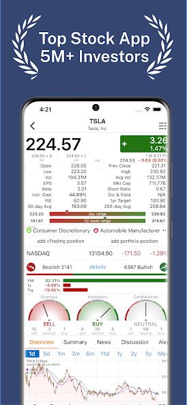 Stock Master: Investing Stocks Mod Capture d'écran 1