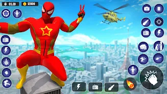 Miami Spider Rope:Superhero 3D Screenshot 3