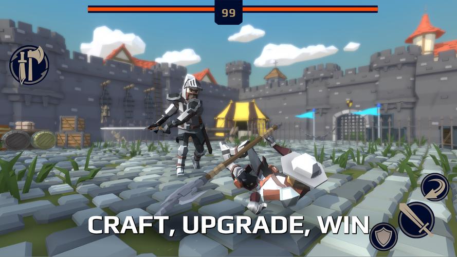 Slash Polygon: Medieval PVP應用截圖第4張