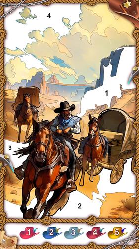 The West Coloring Games應用截圖第3張