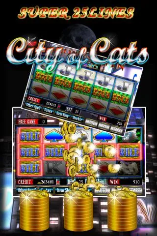 SUPER 25LINES CITY OF CATS應用截圖第3張