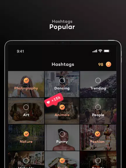 TikPlus for social profiles, likes and fans应用截图第4张
