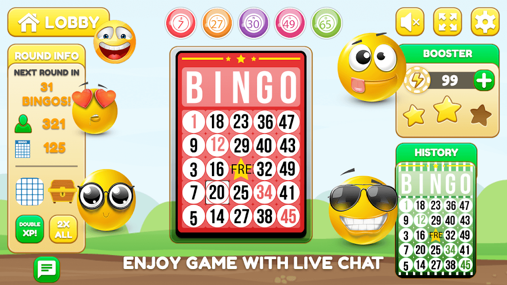 Bingo King-Free Bingo Games-Bingo Party-Bingo Captura de tela 3