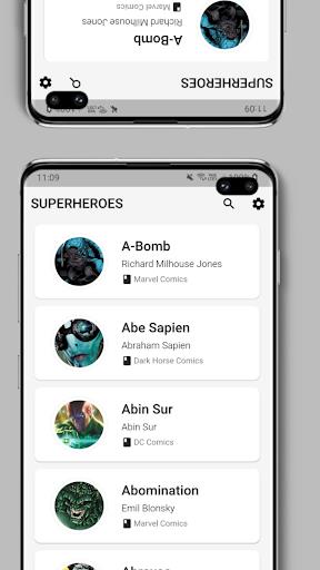 Superheroes应用截图第2张