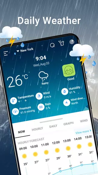 Weather Chart: Tomorrow, Today Screenshot 2