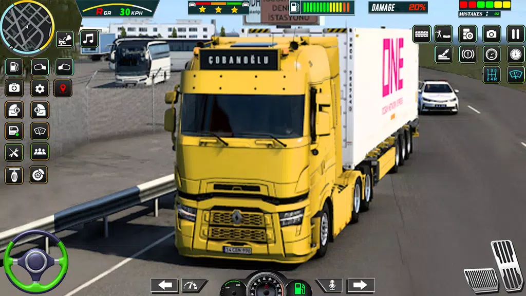 Real City Cargo Truck Driving स्क्रीनशॉट 3