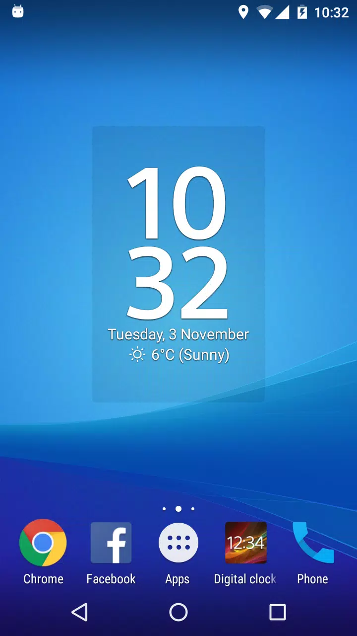 Digital Clock & Weather Widget应用截图第3张
