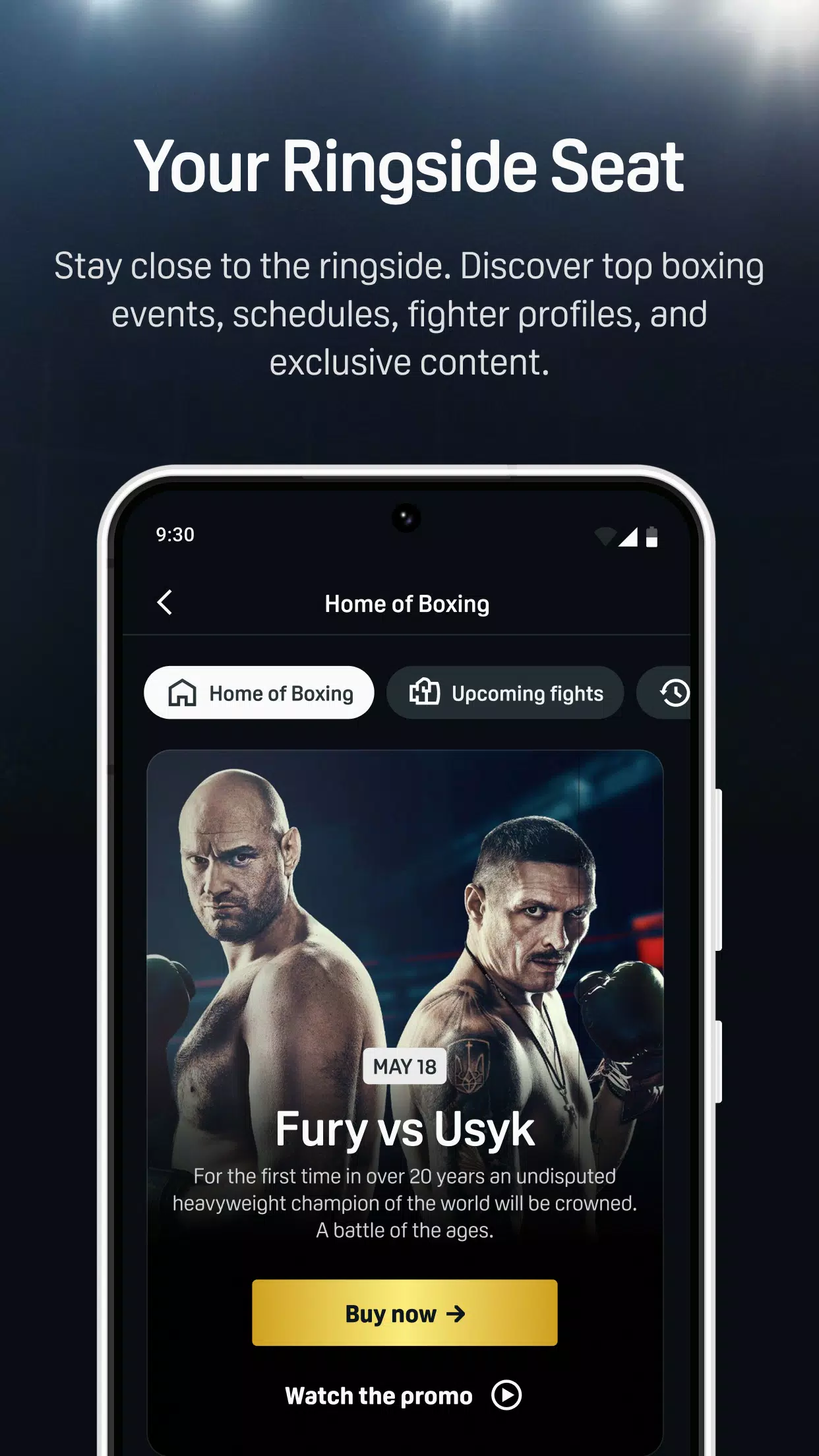 DAZN (運動賽事直播)應用截圖第2張