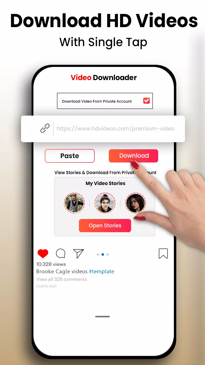 Video Player, Video Downloader Captura de pantalla 3