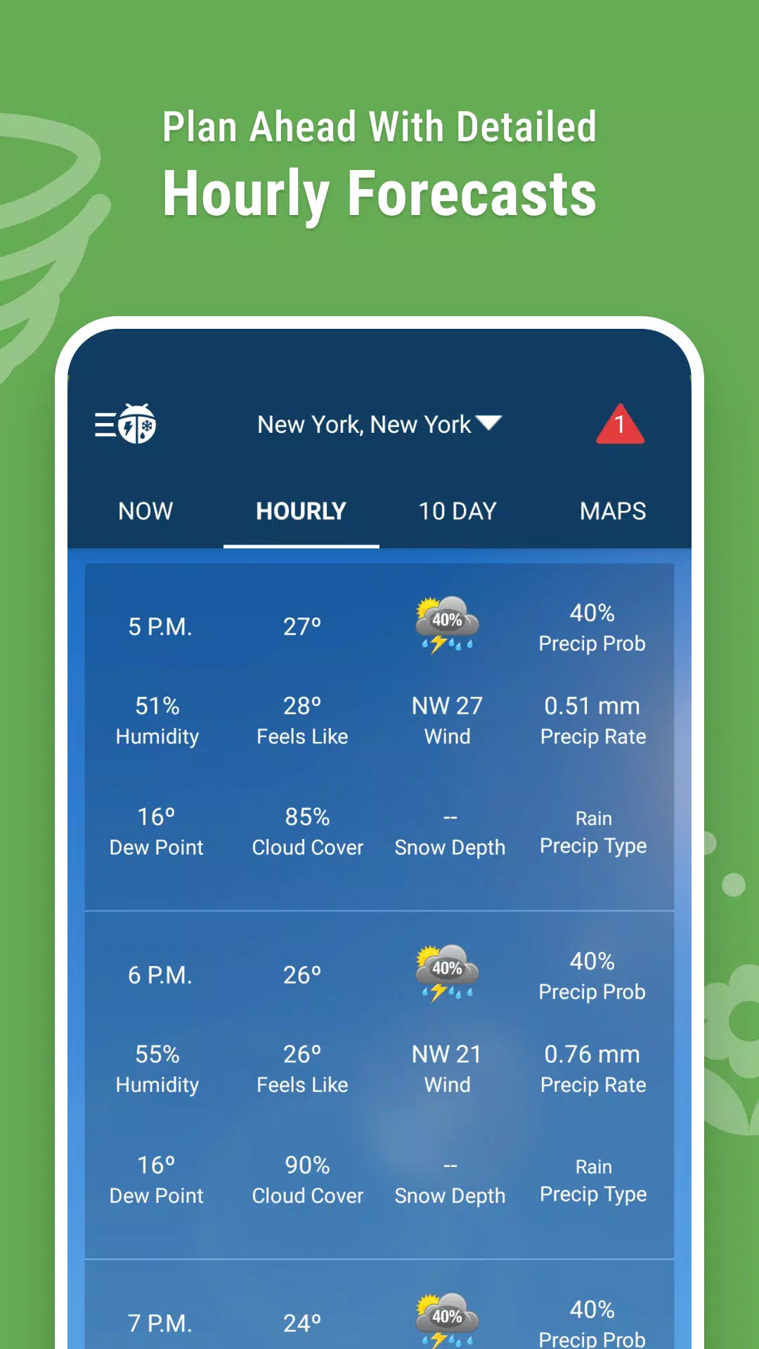 Weather Radar by WeatherBug 스크린샷 2
