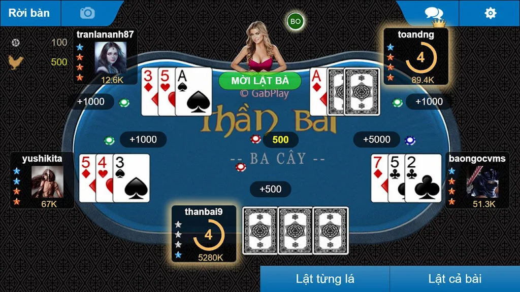 GabPlay Thần bài应用截图第2张