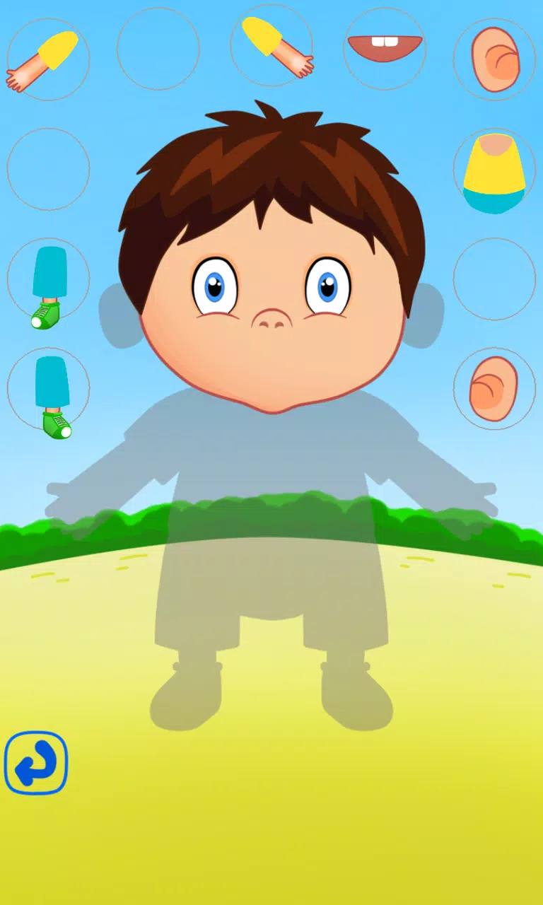 Body parts anatomy for kids應用截圖第3張