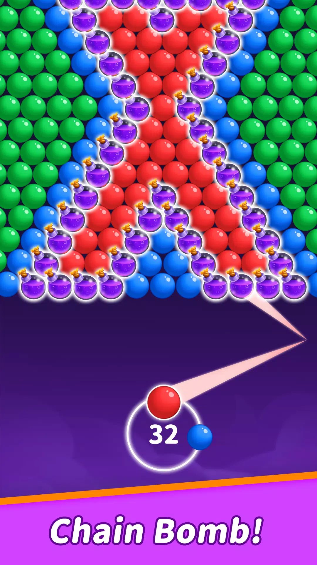 BubbleShooter Pop & Puzzle Screenshot 2