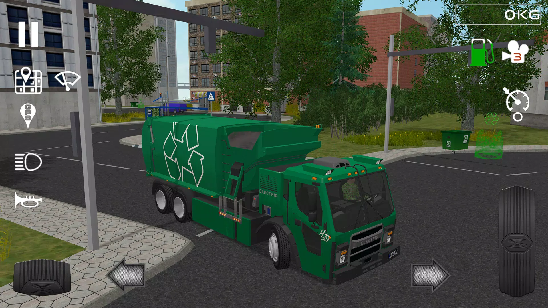Trash Truck Simulator应用截图第2张