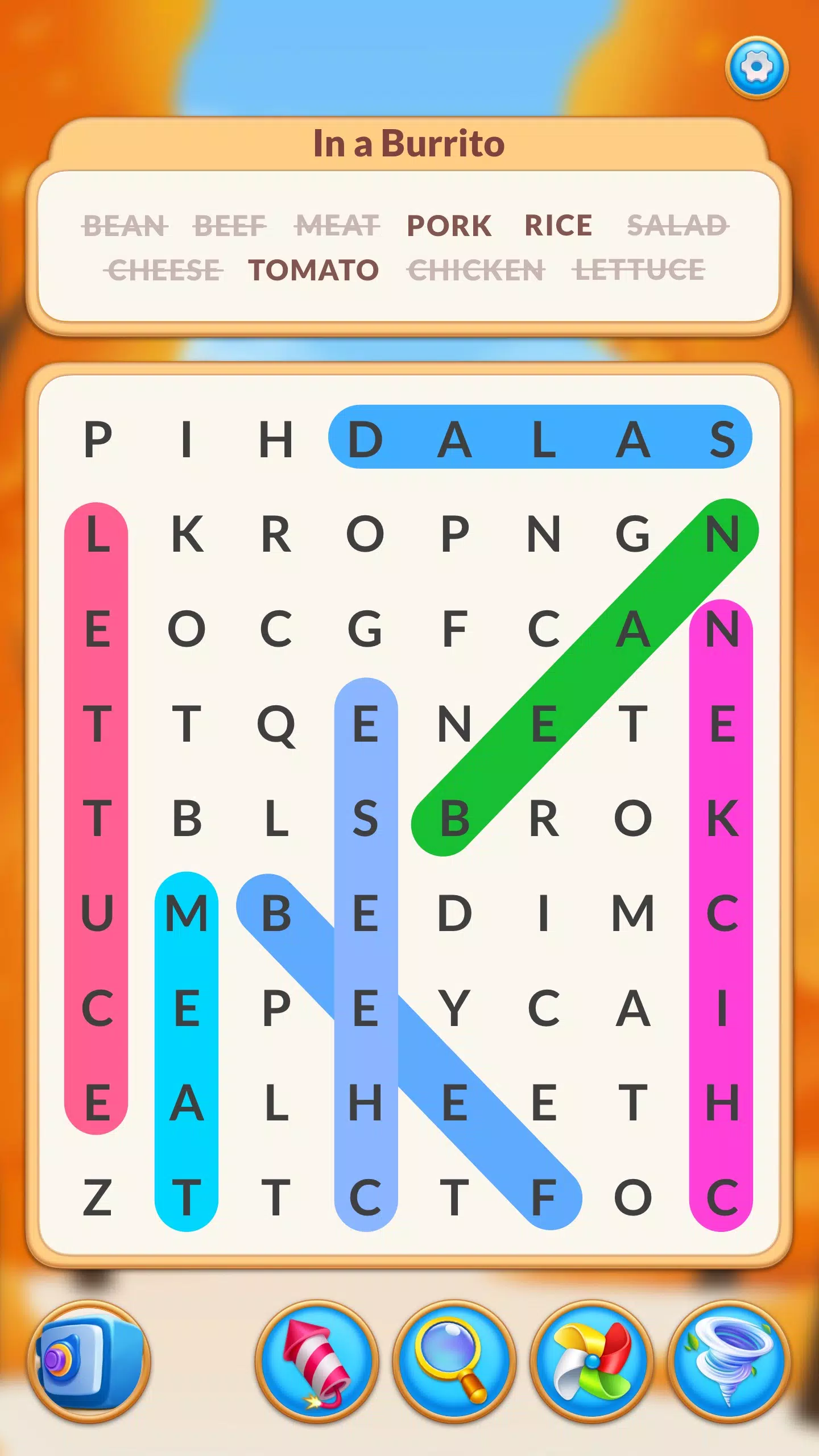 Word Carnival Captura de pantalla 2