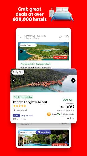 AirAsia MOVE: Flights & Hotels Capture d’écran 2