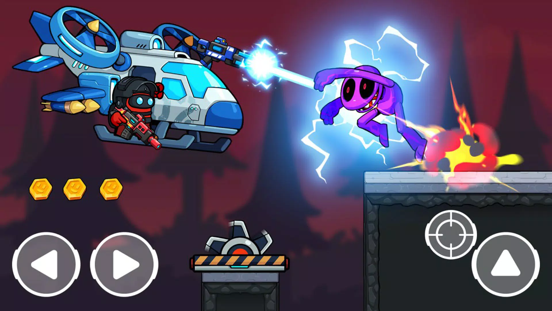 Blue Hero Shooter: Survival Capture d’écran 1