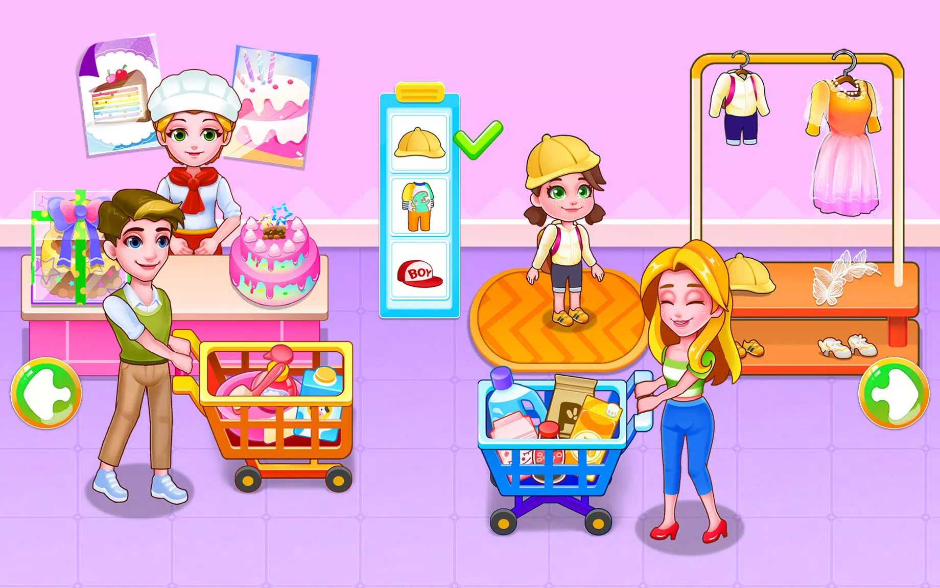 Supermarket Go Shopping Capture d’écran 4