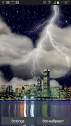 Thunderstorm Chicago - LWP Скриншот 1